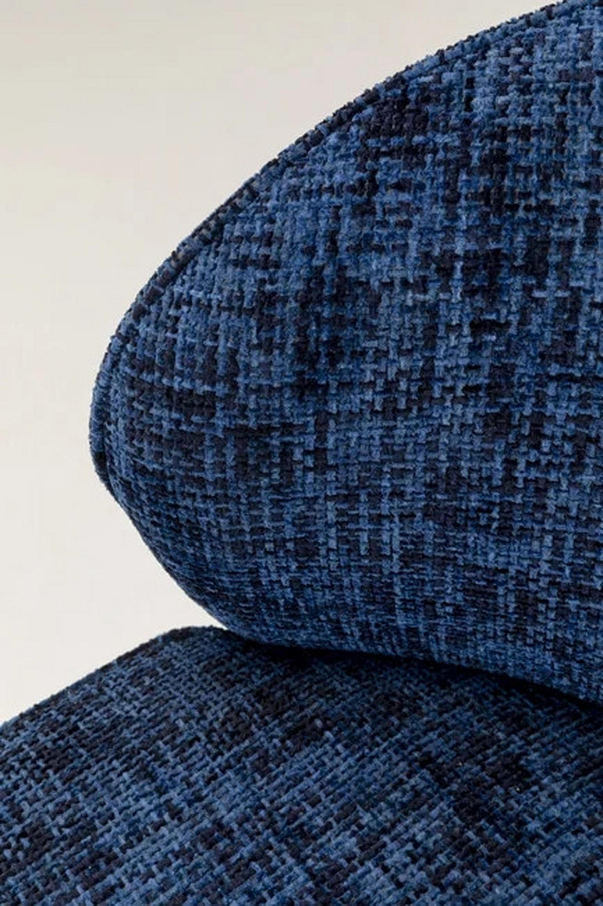 SESSEL in Mikrofaser Blau  - Blau, Basics, Textil (76/81/82cm) - Kare-Design