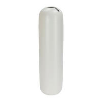 VÁZA, keramika, 58 cm - bílá, Basics, keramika (17/58/17cm)