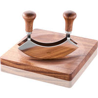 WIEGEMESSER YUMA Edelstahl  - Silberfarben/Braun, Basics, Holz/Metall (20/20/15,5cm) - Gefu