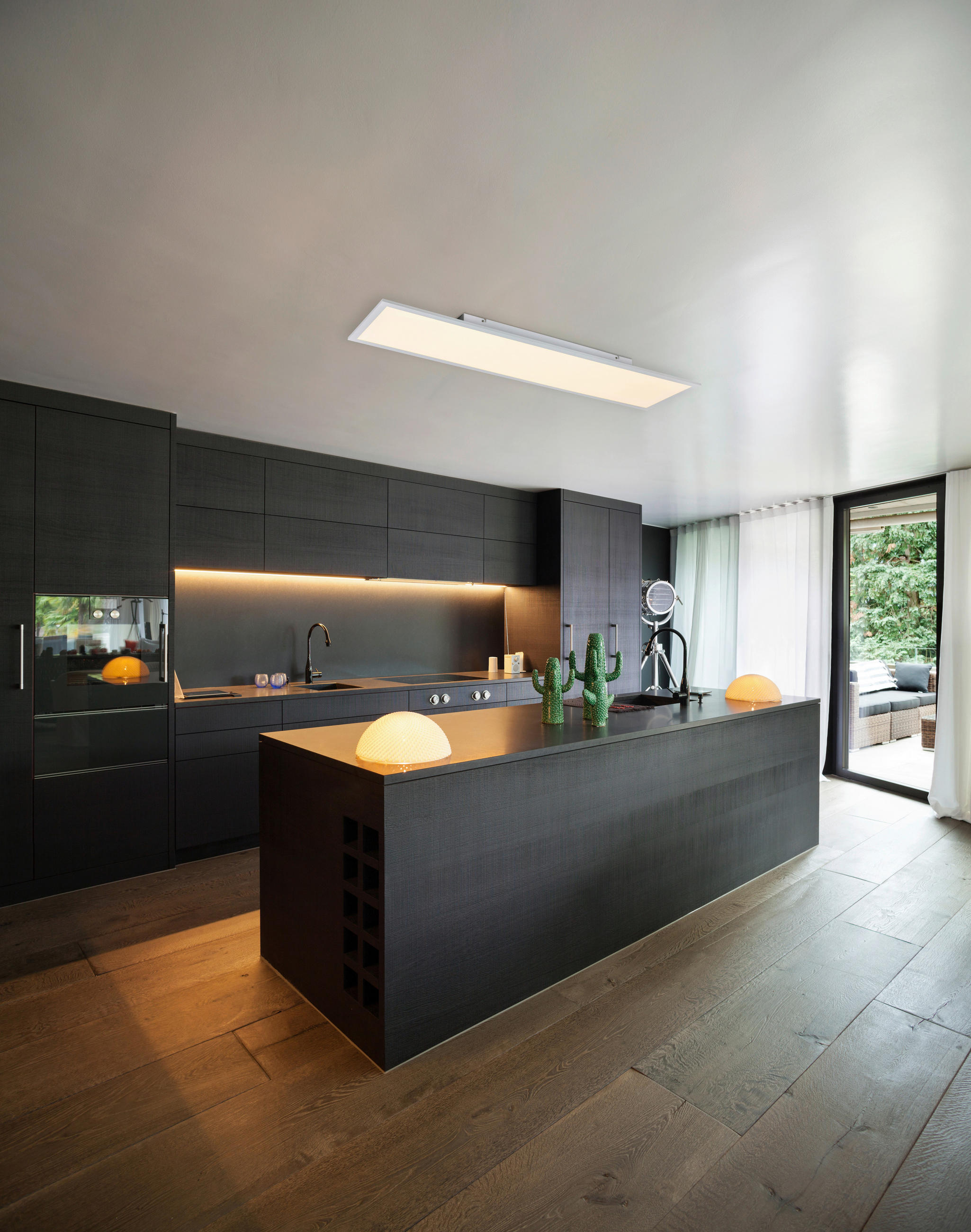 LED-PANEEL 119,5/29,5/4,7 cm  - Weiß, Trend, Kunststoff/Metall (119,5/29,5/4,7cm) - Novel