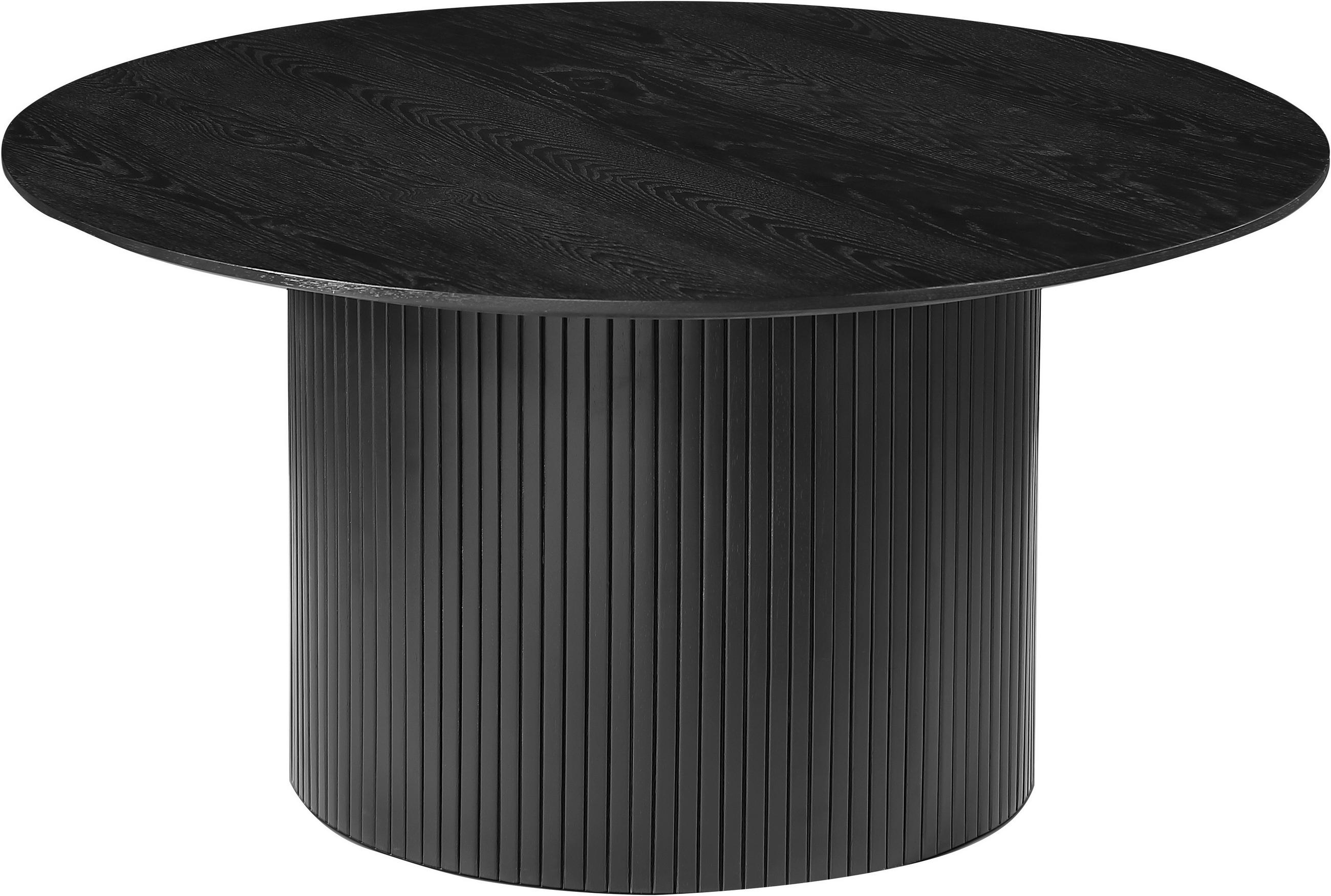 SOFFBORD i trä 90/90/45 cm  - svart, Design, trä (90/90/45cm)