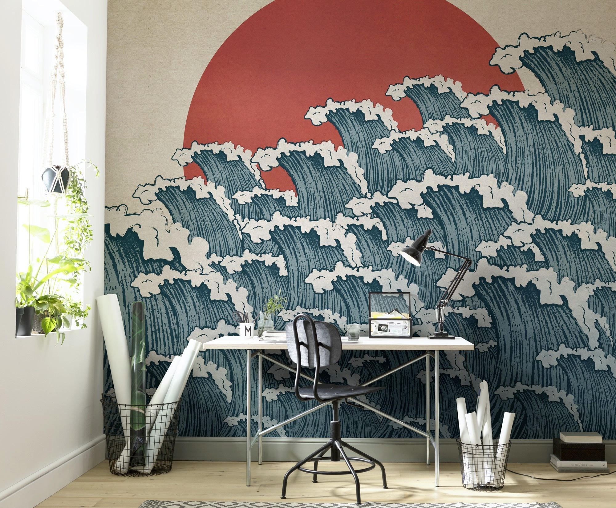 FOTOTAPET 300/280 cm  - multicolor, Trend, papper (300/280cm) - Komar