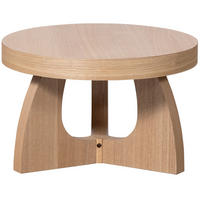 BEISTELLTISCH 55/55/35 cm Naturfarben rund  - Naturfarben, Design, Holzwerkstoff (55/55/35cm) - Livetastic