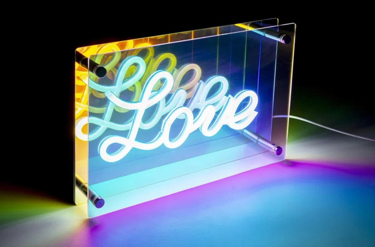 TISCHLEUCHTE 30/20/5,4 cm   - Multicolor, Design, Kunststoff (30/20/5,4cm) - Kare-Design