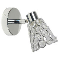 WANDLEUCHTE Glossy 9/15/11 cm  - Chromfarben, KONVENTIONELL, Metall (9/15/11cm)