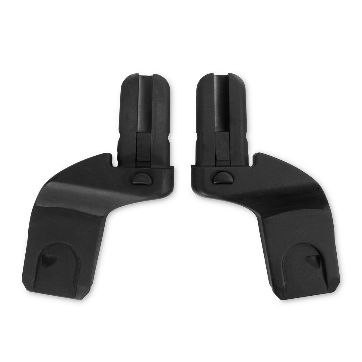 BABYSCHALENADAPTER - Schwarz, Basics, Kunststoff (20/15/20cm) - Hauck