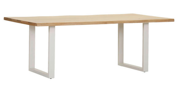 TISCHPLATTE      - Eichefarben, Design, Holz (220/100/4cm) - Landscape