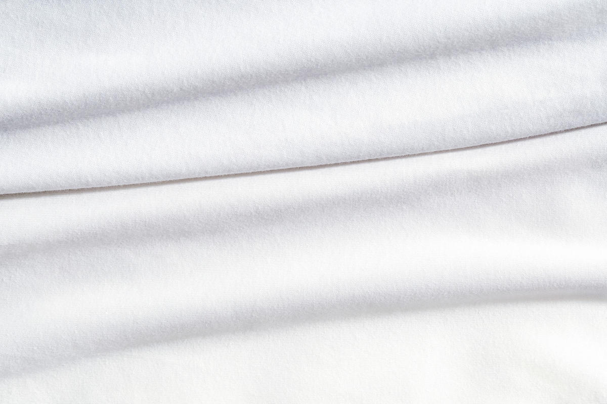 SPANNLEINTUCH 120/200 cm Jersey  - Weiß, Basics, Textil (120/200cm)