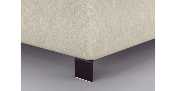 BOXSPRINGBETT 200/200 cm in Beige - Beige/Kupferfarben, KONVENTIONELL, Textil/Metall (200/200cm) - Ambiente