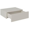 NACHTSCHRANK 50/16/40 cm  - Kaschmir, Design, Holzwerkstoff (50/16/40cm) - Hom`in