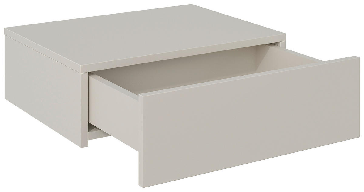 NACHTSCHRANK 50/16/40 cm  - Kaschmir, Design, Holzwerkstoff (50/16/40cm) - Hom`in