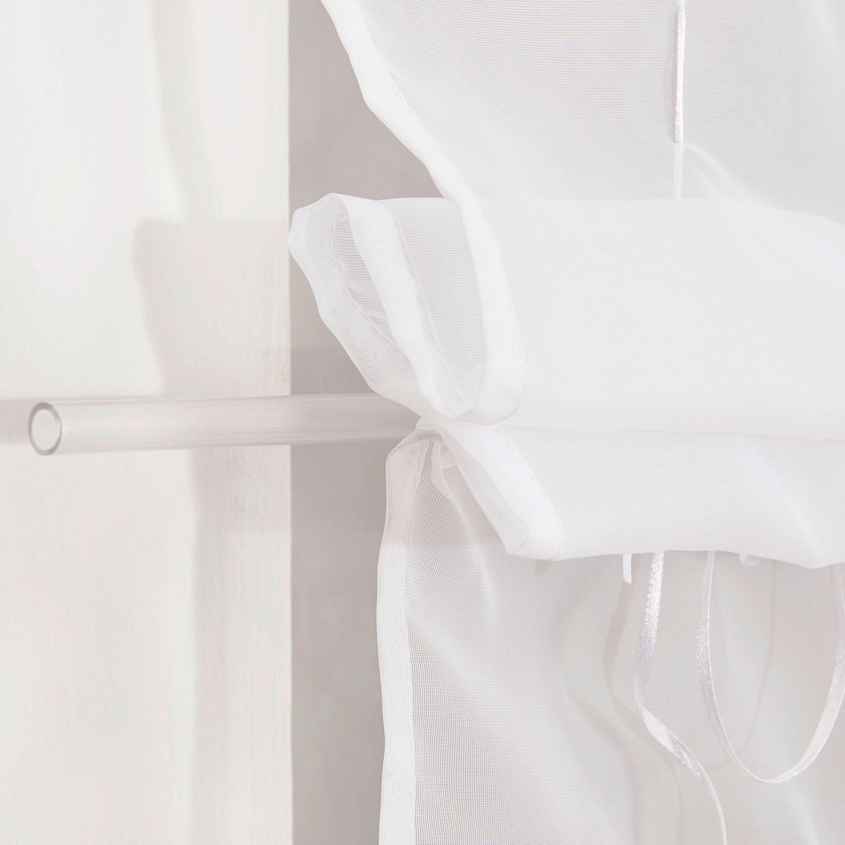 FALTROLLO  transparent  120/140 cm    - Weiß, Basics, Textil (120/140cm)