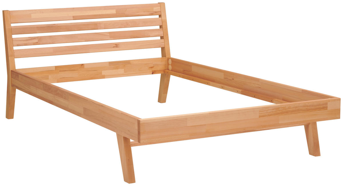 ÁGY 120/200 cm  geszt bükk  - geszt bükk, Modern, fa (120/200cm) - MID.YOU