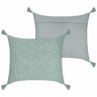 OKRASNA BLAZINA  Calm 40/60/10 cm            - zelena, Basics, tekstil (40/60/10cm)