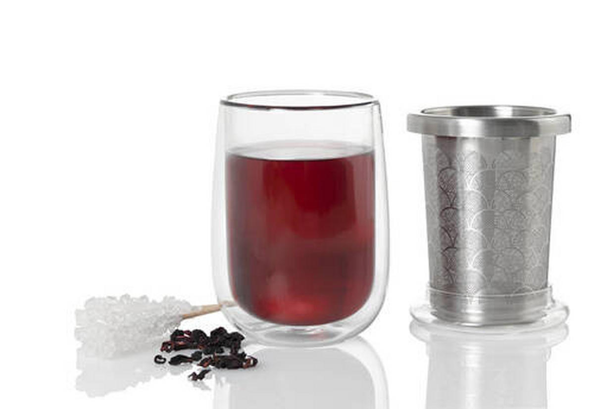 TEEGLAS FUSION GLASS   - Design, Glas/Metall (9/13,5cm) - AdHoc