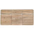 SIDEBOARD Wildeiche massiv Eichefarben - Eichefarben, Design, Holz (181/82/40cm) - Venda