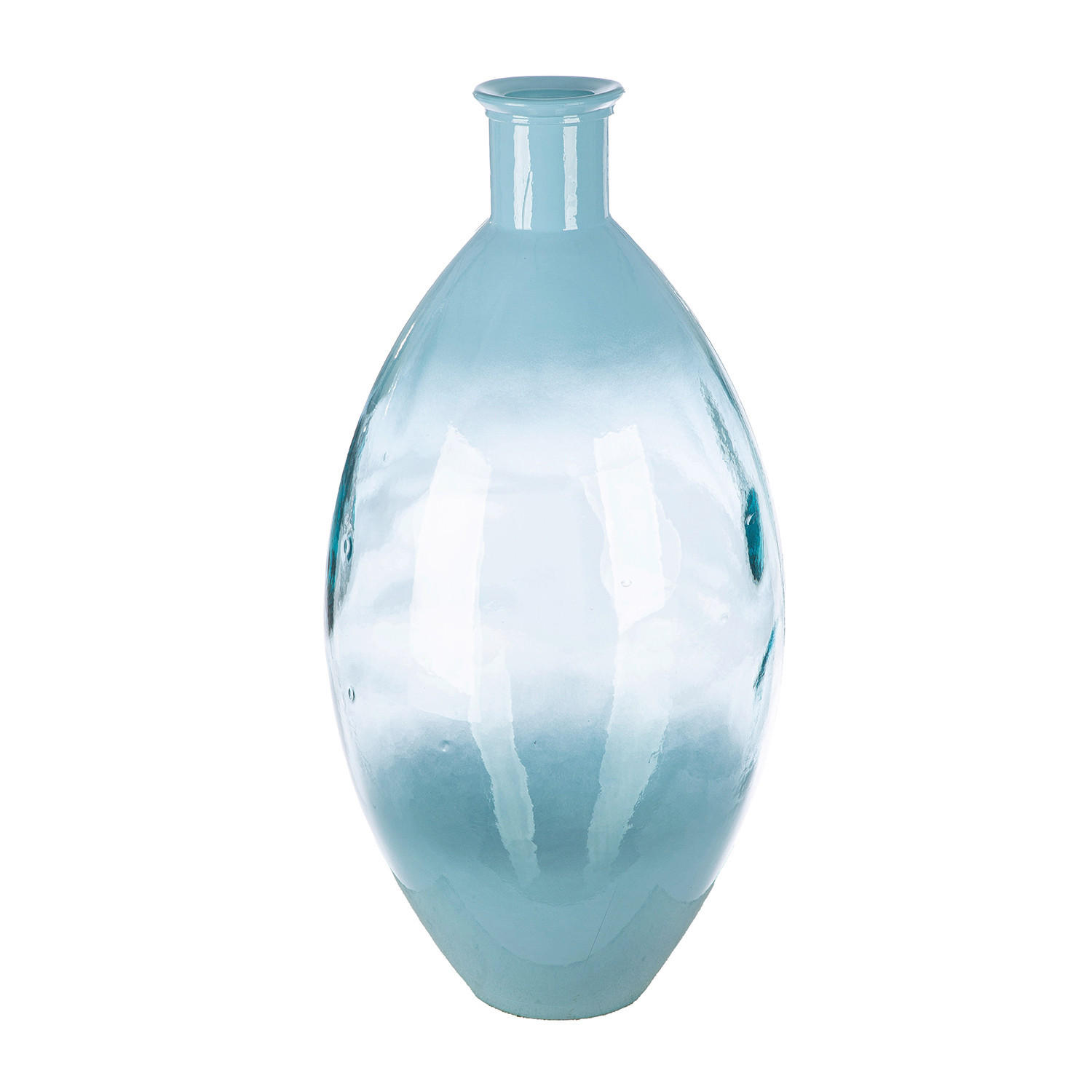 XXXLutz Bodenvase Novelle Hellblau 59 cm