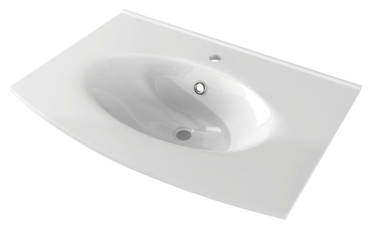 UMYVADLO, 48/22/53 cm - bílá, Basics, plast (48/22/53cm) - Welnova