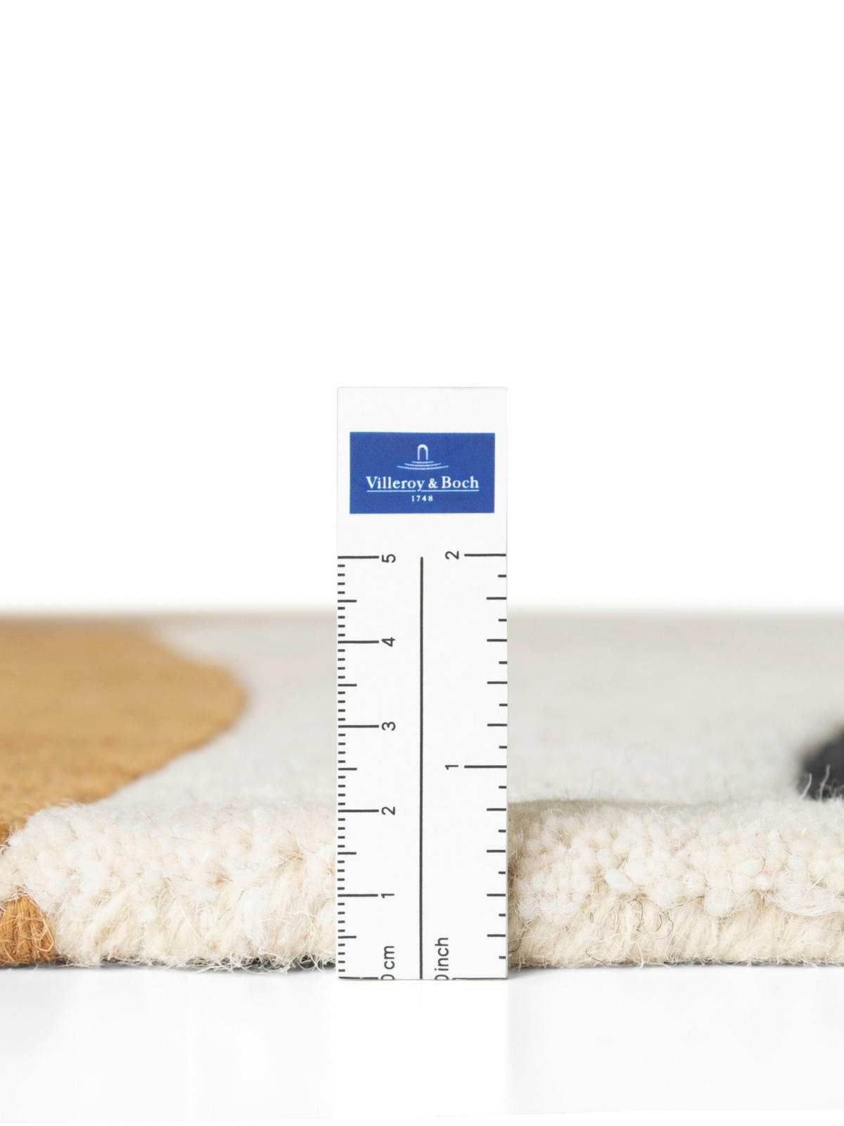 WOLLTEPPICH 200/290 cm Kollektion 1876 Ruvia Braun, Creme, Schwarz rechteckig  - Creme/Schwarz, Basics, Textil (200/290cm) - Villeroy & Boch