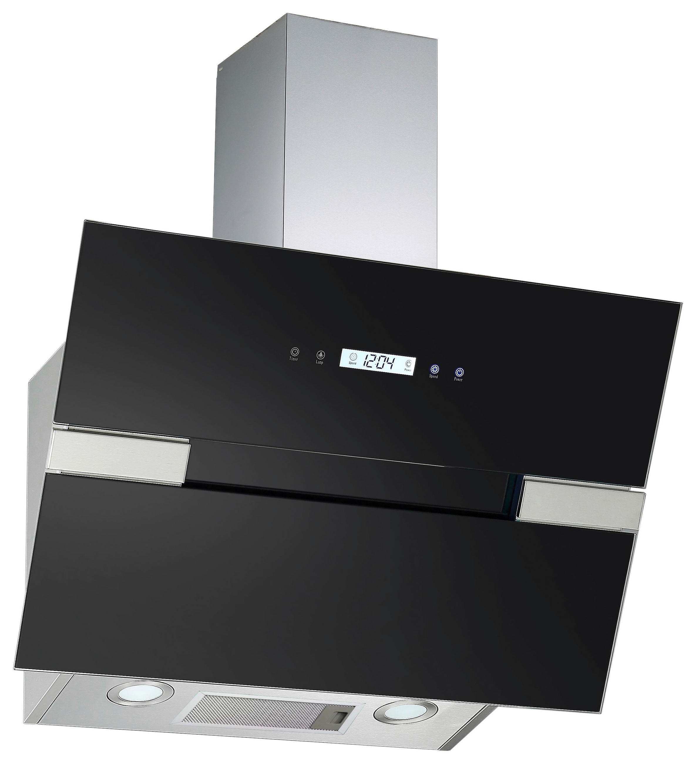 DUNSTABZUGSHAUBE S25-60 ABTH  - Schwarz, Basics, Glas (60/35,5/41,20cm) - PKM