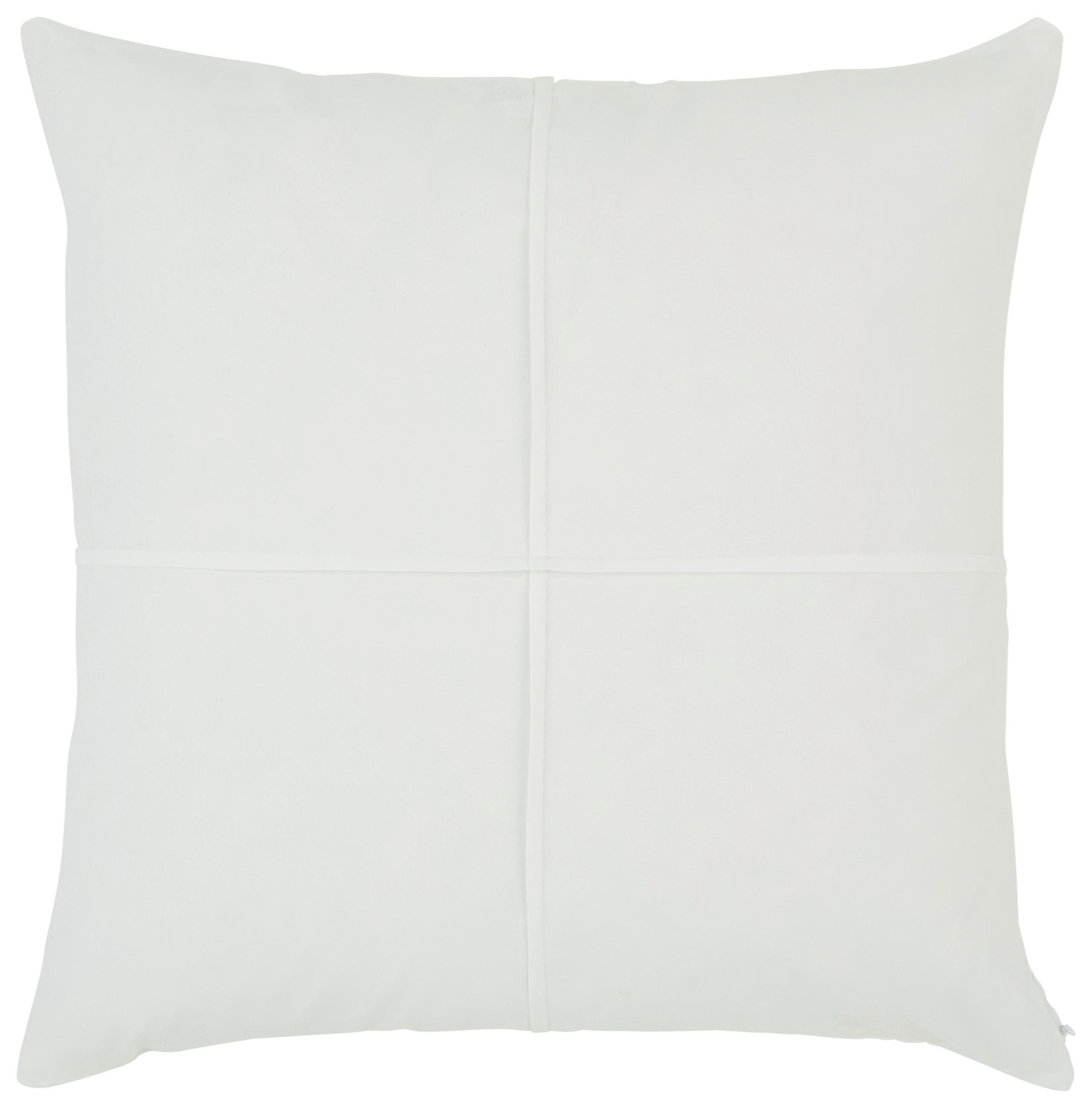 Zierkissen Natalia 45x45 cm Polyester Offwhite mit Zipp