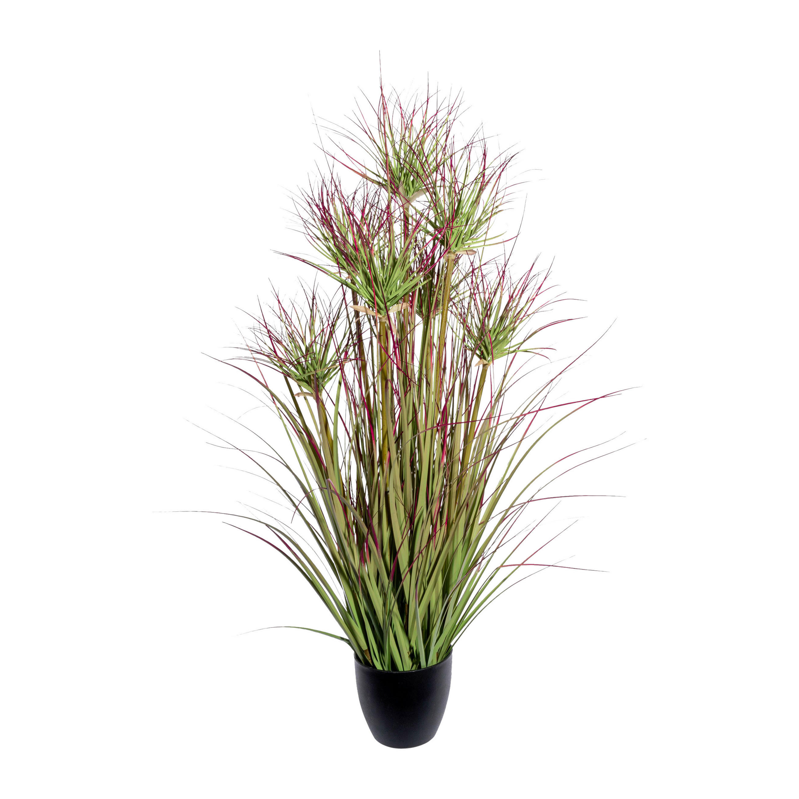 XXXLutz Kunstpflanze Grün, Rot, Schwarz 95 cm