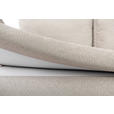 SCHLAFSOFA  mit Liegefunktion, Schlafen auf Sitzhöhe, Rücken echt Struktur Beige  - Beige/Schwarz, KONVENTIONELL, Kunststoff/Textil (195/93/83cm) - Carryhome