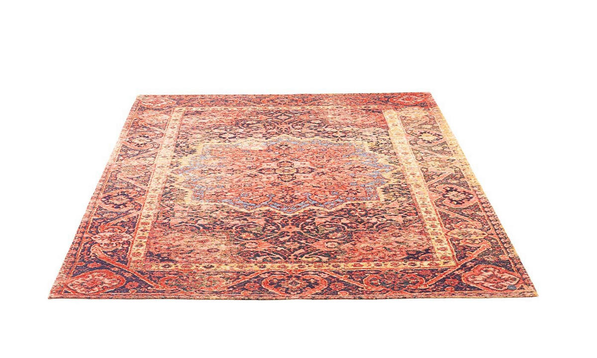 FLACHWEBETEPPICH 75/140 cm Rot  - Rot, Design, Textil (75/140cm) - Tom Tailor