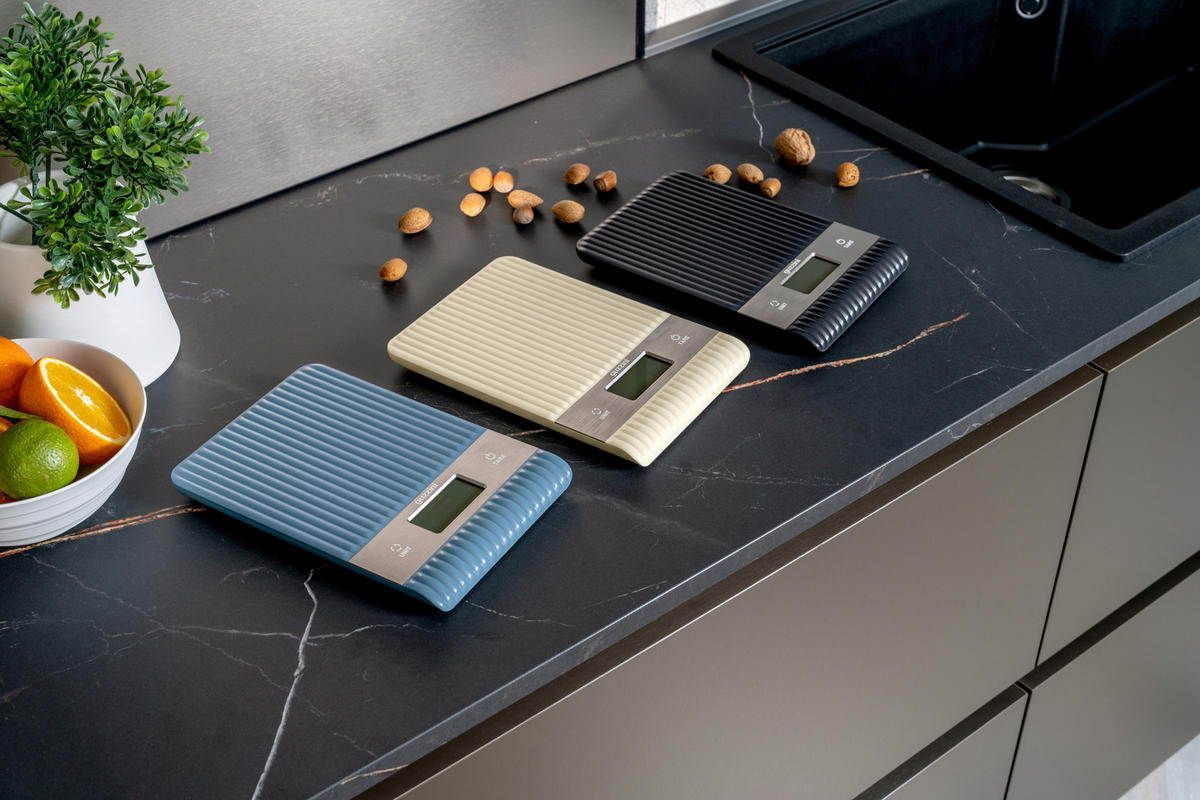 ELEKTRISCHE KÜCHENWAAGE - Anthrazit, Basics, Kunststoff (5kg) - GUZZINI