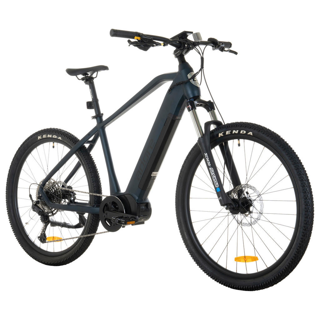 Thumbnail - Atrigo Elektrofahrrad E-Mountainbike, Dunkelblau, Metall, 21x116x188 cm, Seitenständer, höhenverstellbarer Komfortsitz, ...
