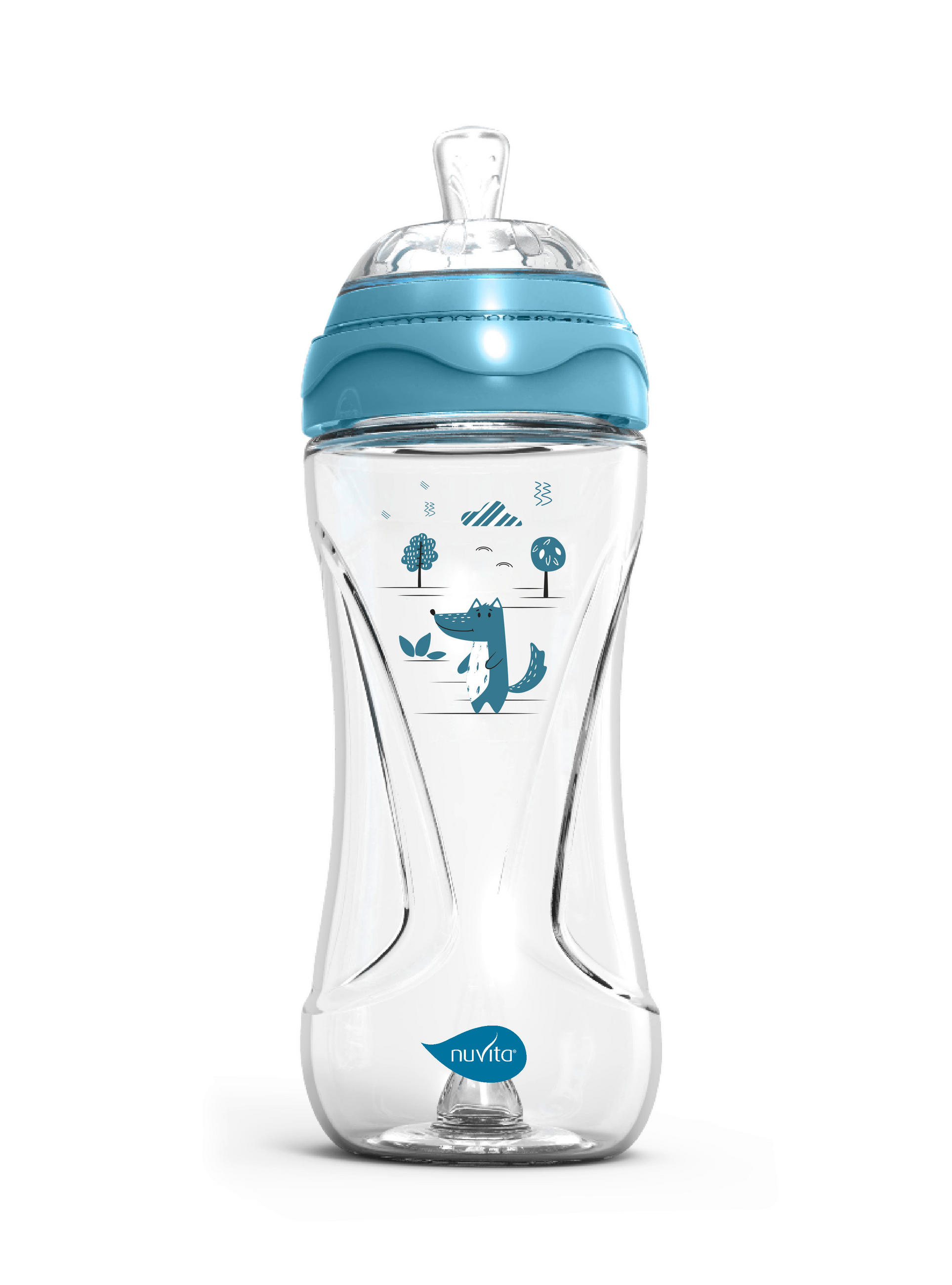 BABYFLASCHE 330 ml  - Blau, Basics, Kunststoff (7/21/7cm)