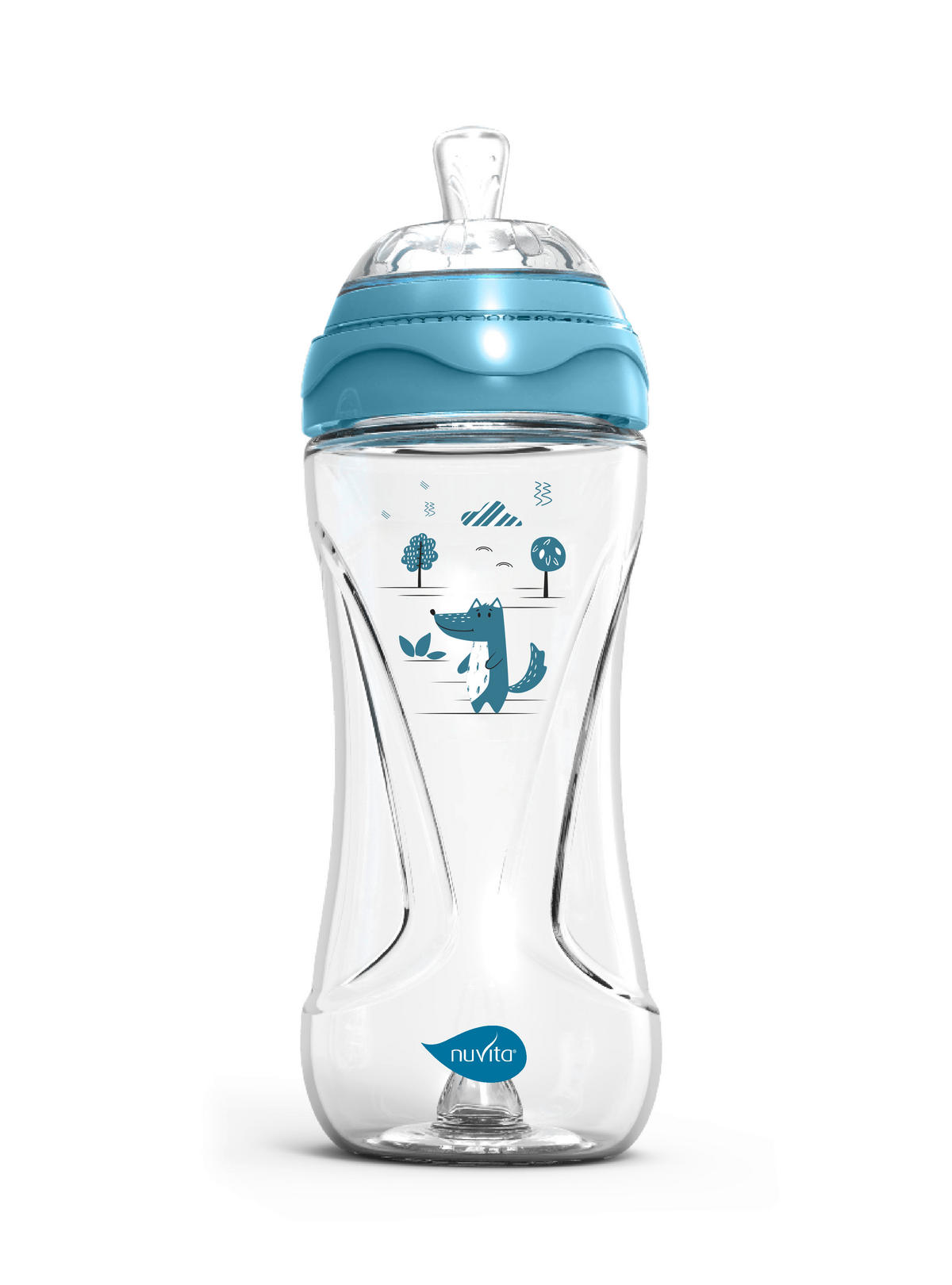 BABYFLASCHE 330 ml  - Blau, Basics, Kunststoff (7/21/7cm)