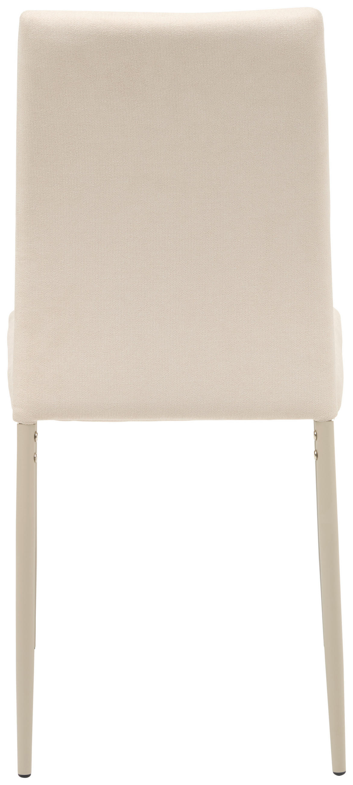 STUHL Mikrofaser Champagner, Beige  - Champagner/Beige, KONVENTIONELL, Textil/Metall (43/93/54cm) - MID.YOU