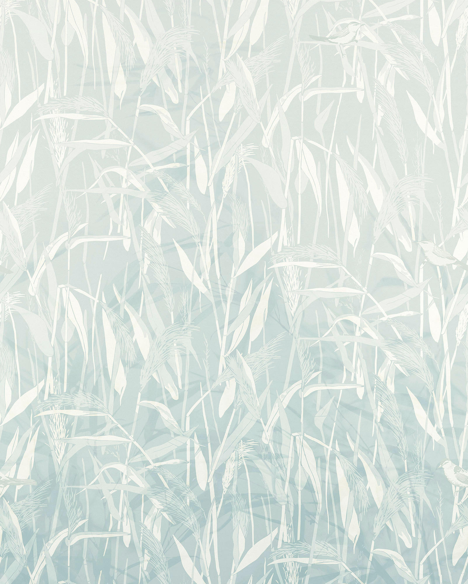 Xora Vliestapete Blau, Weiß 200x250 cm
