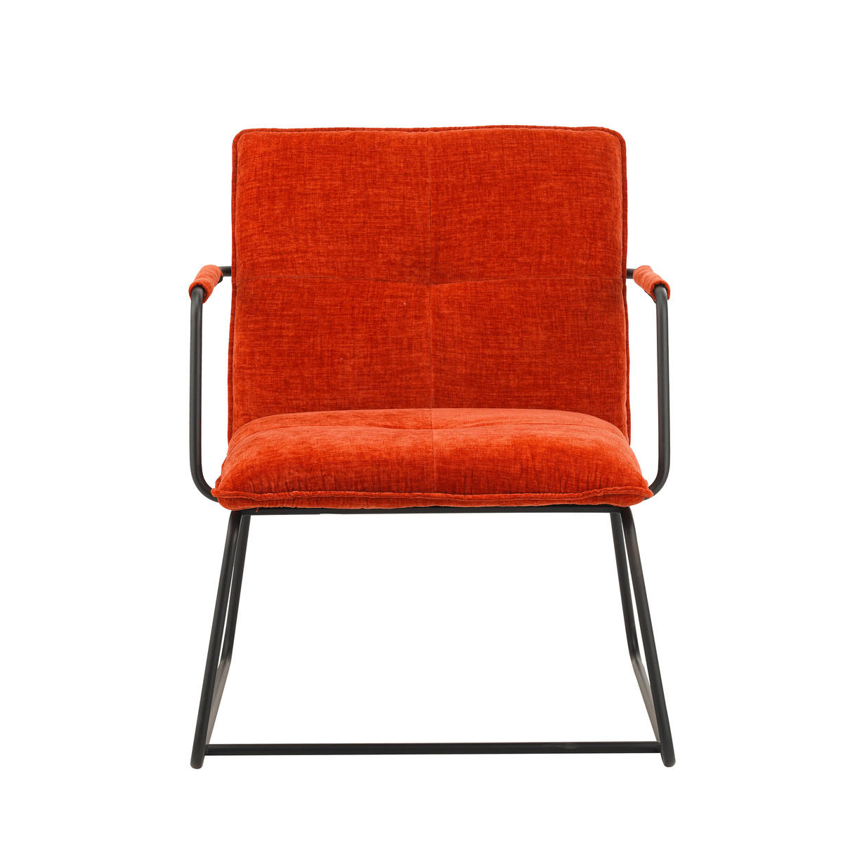 KŘESLO, textil, měděné barvy - měděné barvy/černá, Moderní, kov/textil (65/80/68cm) - MID.YOU