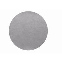 TISCHSET Vegan Leather Kunststoff Silberfarben 38 cm  - Silberfarben, Basics, Kunststoff (38cm) - ASA