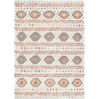 VINTAGE-TEPPICH Ondea Ramizh 240/340 cm  in Terracotta, Perlmutt, Graublau  - Graublau/Perlmutt, LIFESTYLE, Kunststoff/Textil (240/340cm) - Lindorug