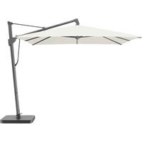 AMPELSCHIRM 400x300 cm Weiß  - Anthrazit/Weiß, Basics, Textil/Metall (400/300cm) - Glatz