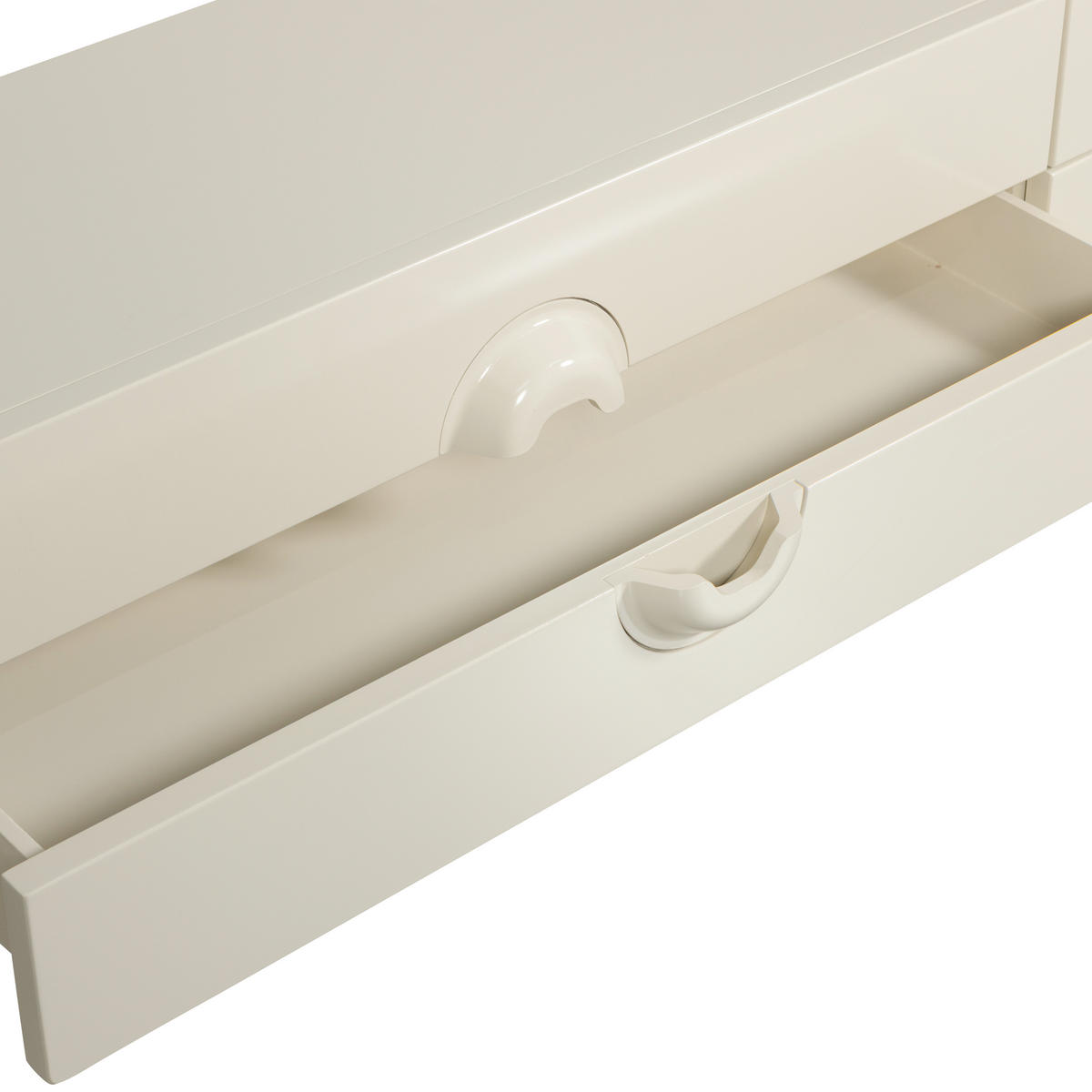 LOWBOARD Merge 160/57/44 cm 4 Schublade(n)  - Grau, Design, Holz (160/57/44cm) - Livetastic