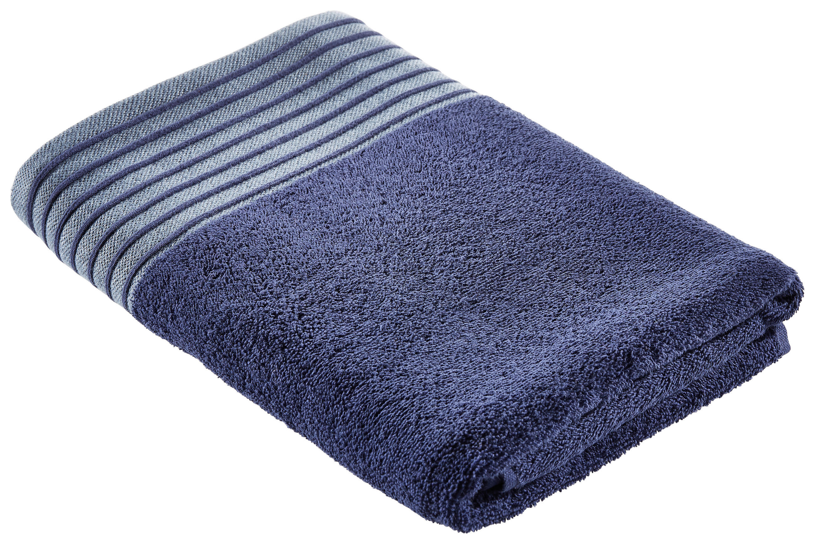 DUSCHTUCHSET Santo Blau  - Blau, Basics, Textil (70/140cm) - Esposa