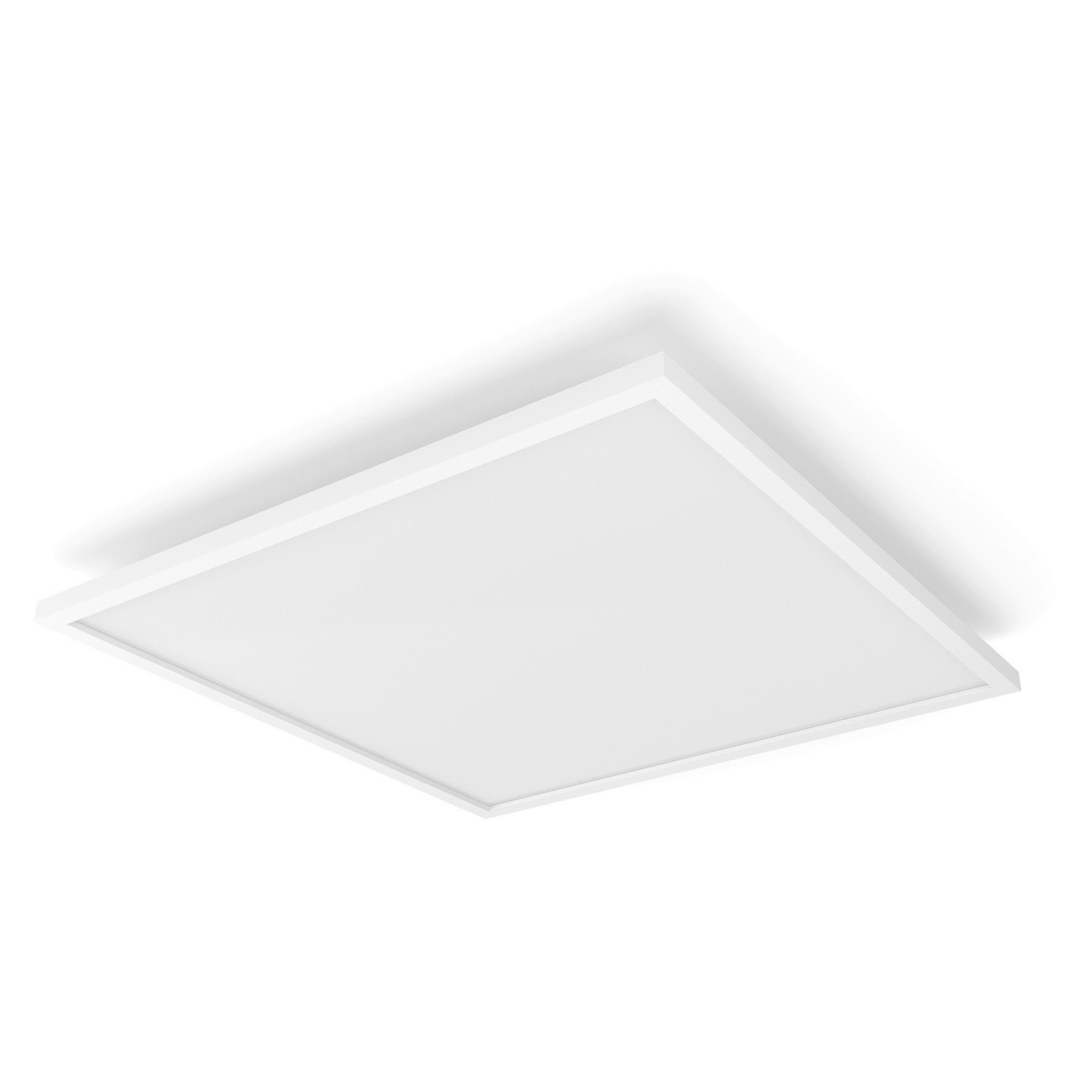 LED-DECKENLEUCHTE WACA Surimu 60/4,8/60 cm  - Weiß, Design, Metall (60/4,8/60cm) - Philips HUE