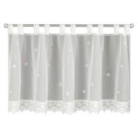 KURZGARDINE  140/48 cm  - Weiß, Basics, Textil (140/48cm)