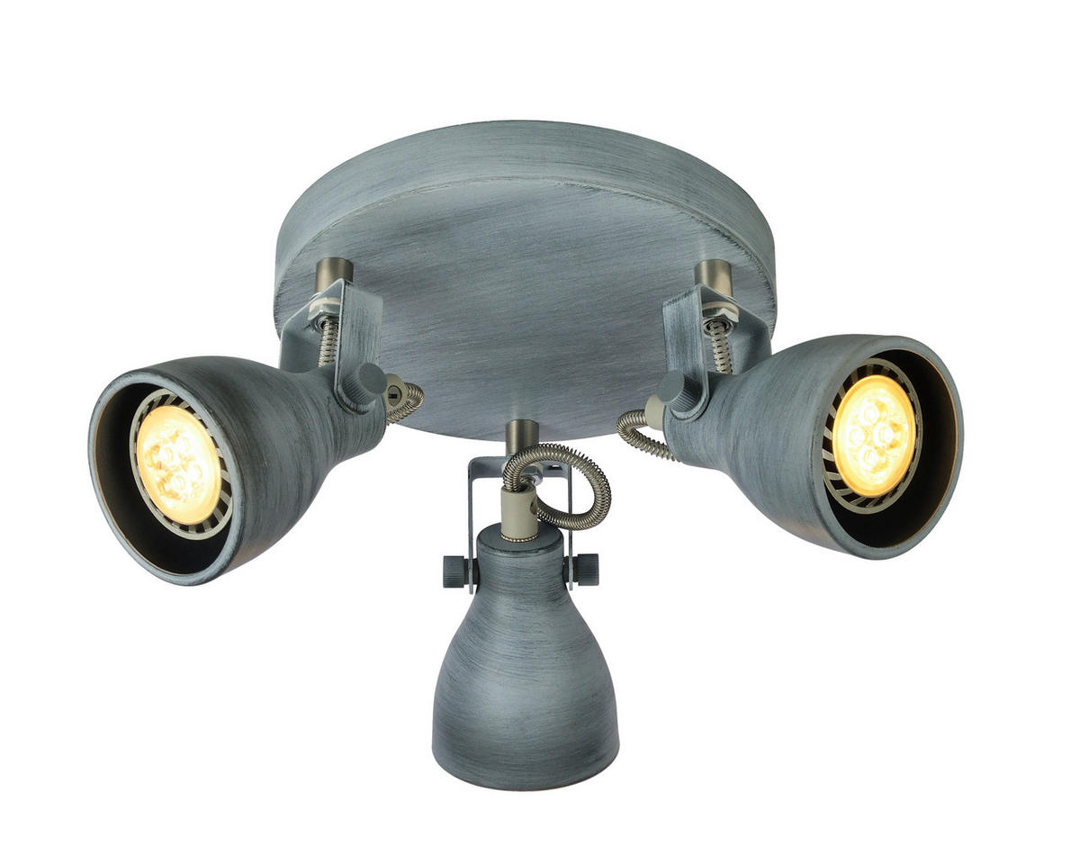 SPOTLIGHT 30/30/15 cm   - grå, Basics, metall (30/30/15cm)