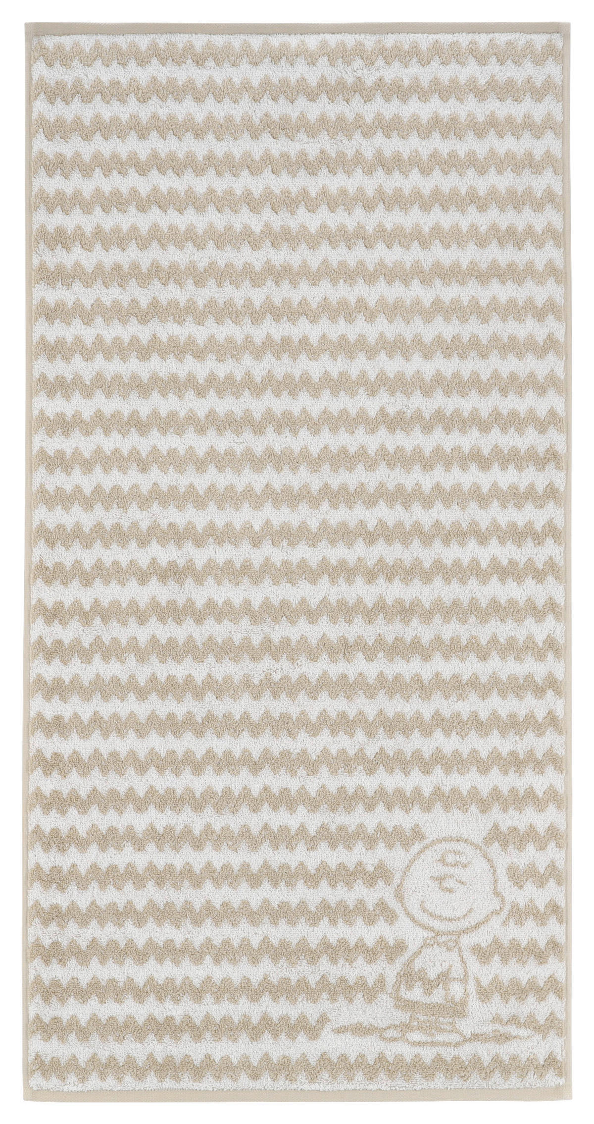 HANDTUCH 50/100 cm Charlie Brown Beige  - Beige, Basics, Textil (50/100cm) - Vossen