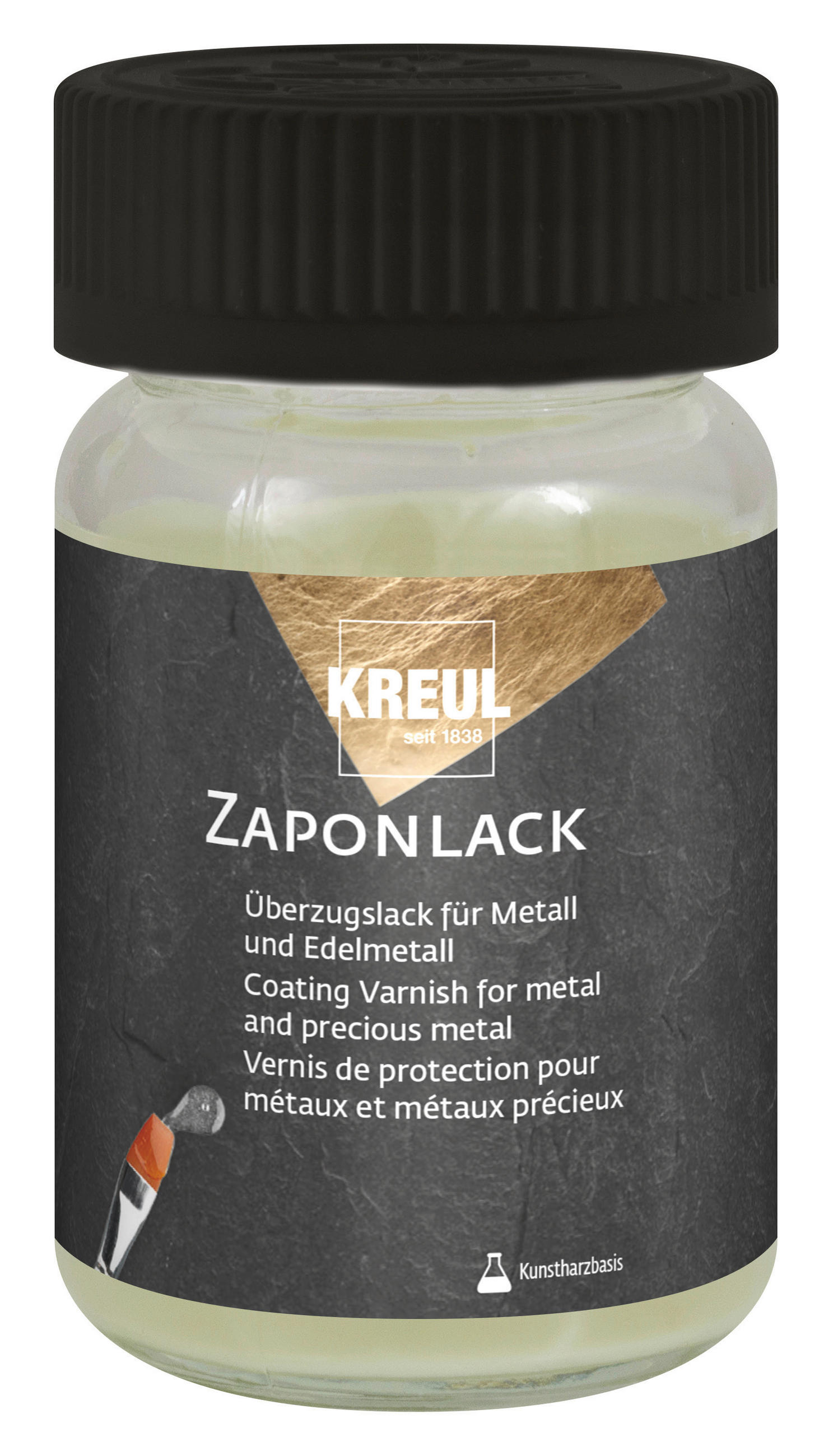 ÜBERZUGSLACK - Transparent, Basics (4,4/8/4,4cm)