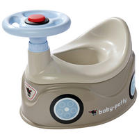 TÖPFCHEN BIG Baby Potty  - Hellblau/Grau, Basics, Kunststoff (43/31/28cm) - BIG