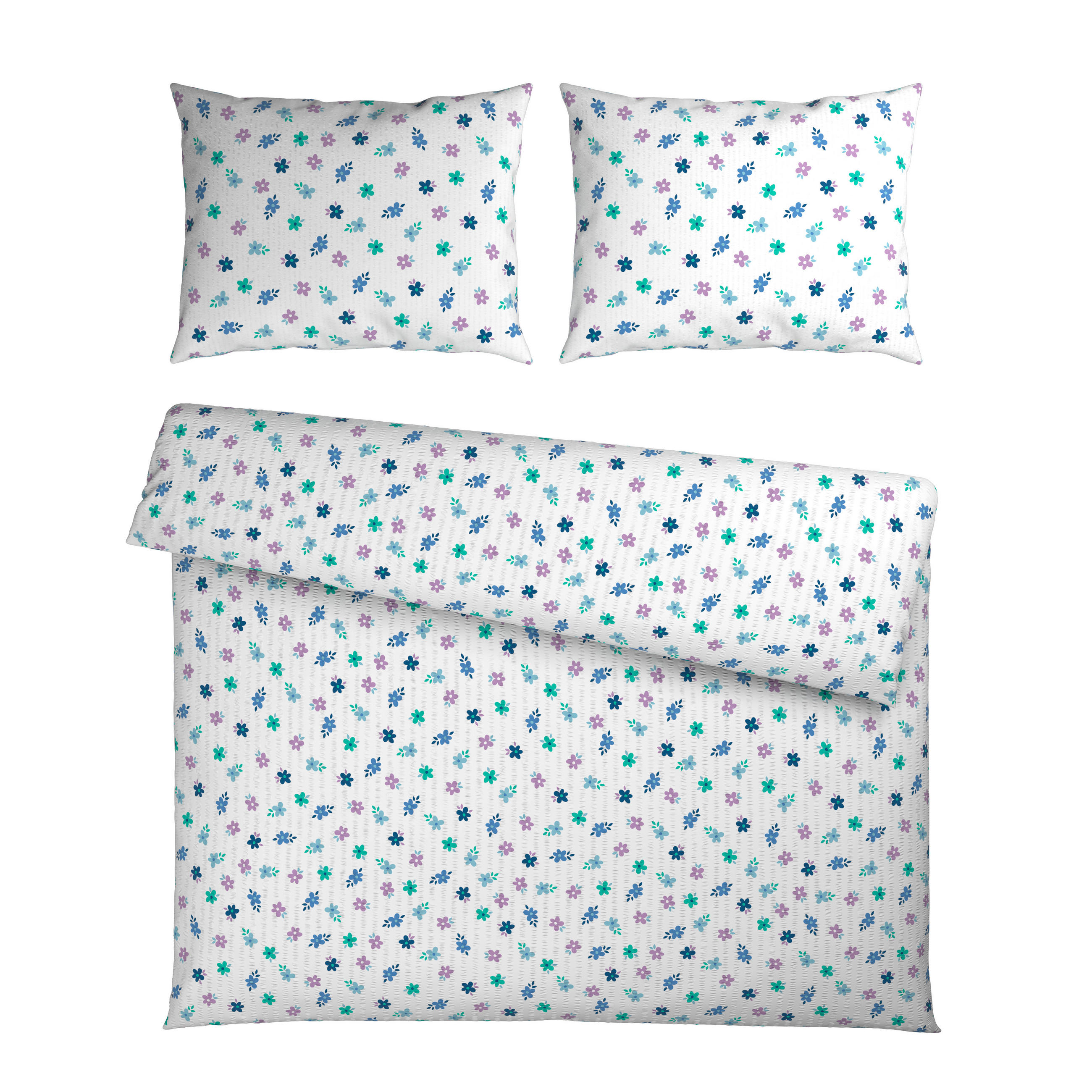 POSTELJINA Mavie 200/200 cm krep višebojna  - višebojna, Konvencionalno, tekstil (200/200cm) - Esposa