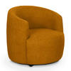 COCKTAILSESSEL Chenille Gelb    - Gelb/Schwarz, Design, Kunststoff/Textil (81/74/81cm) - Livetastic