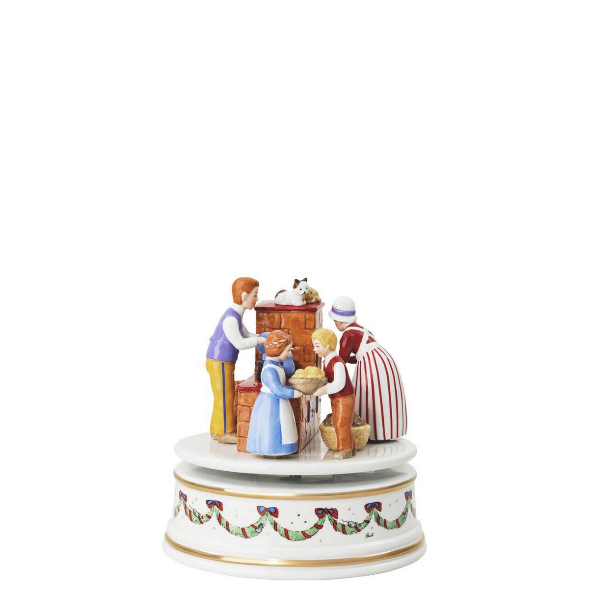 DEKOSPIELUHR Sammelkollektion 26 - Weihnachtsschmaus  - Multicolor, Basics, Keramik (16/15,5cm) - Hutschenreuther