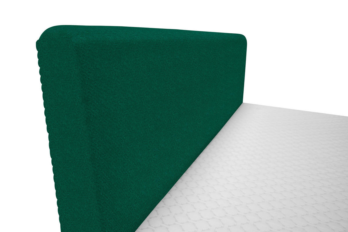 BOXBETT 180/200 cm  in Rosa  - Schwarz/Rosa, Design, Holz/Holzwerkstoff (180/200cm) - Xora
